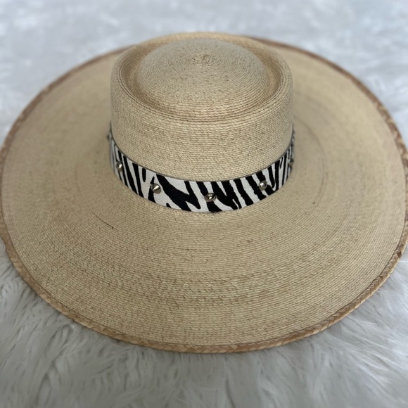 Calleen Cordero Amor Suella Large Brim Straw Hat - Picture 1 of 3